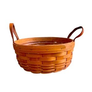 Longaberger 1994 Round Darning Basket
